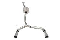 Corsa 21-25 Ford Bronco 2.7L 4-Door 2.75in Cat-Back Dual Rear Exhaust w/4in Straight-Cut Polish Tips - 21210