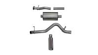 Corsa 2017-2022 Chevy Colorado 3.6L Crew Cab Sport Cat-Back System Single Rear Exit Polished Tips - 24745