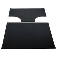 DEI 03-06 Jeep Wrangler TJ 2-Door w/Speaker Pods Boom Mat Headliner - 2 Piece - Black - 50146