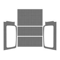DEI 04-06 Jeep Wrangler LJ Unliminted Headliner Complete Kit - Gray - 50603