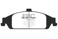 EBC 98-01 Chevrolet Malibu 2.4 Greenstuff Front Brake Pads - DP21243