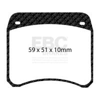 EBC 63-69 Rover Mini Cooper Greenstuff Front Brake Pads - DP2128