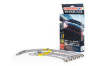 Goodridge 8/84-7/87 Toyota Corolla GTS Stainless Steel Brake Line Kit - 21080