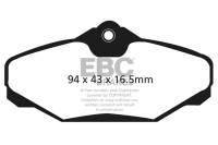 EBC 94-00 Ford Taurus 3.0 Greenstuff Rear Brake Pads - DP21624