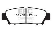 EBC 95-96 Toyota Avalon 3.0 Greenstuff Rear Brake Pads - DP21714