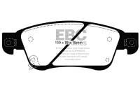 EBC 11-13 Infiniti G25 2.5 Greenstuff Front Brake Pads - DP21807