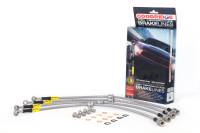 Goodridge 11/92-01 Subaru Impreza (2wd/4wd w/Rear Disc) Stainless Steel Brake Line Kit - 24212