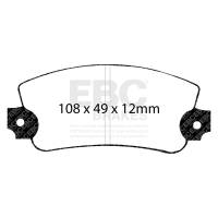 EBC 75-81 Lancia Beta 1.8L Greenstuff Rear Brake Pads - DP2231