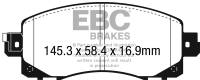 EBC 2022+ Subaru WRX 2.4T Greenstuff Front Brake Pads - DP22330