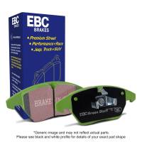 EBC 12+ Tesla Model S Electric Greenstuff Front Brake Pads - DP23028