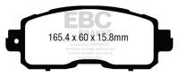 EBC 13+ Nissan Altima 2.5 (L33) Sedan Greenstuff Front Brake Pads - DP23011