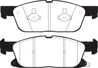 EBC 2016+ Lincoln Continental (10th Gen) 2.7L Twin Turbo Greenstuff Front Brake Pads - DP23072