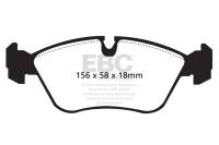 EBC 93-97 Volvo 850 2.3 Turbo Greenstuff Front Brake Pads - DP2880