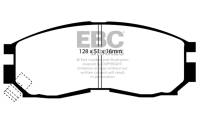EBC 95-99 Chrysler Sebring Coupe 2.0 Greenstuff Front Brake Pads - DP2830