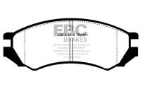 EBC 91-93 Nissan NX 2.0 (ABS) Greenstuff Front Brake Pads - DP2839