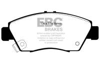 EBC 12 Acura ILX 1.5 Hybrid Greenstuff Front Brake Pads - DP2891