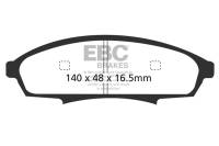 EBC 88-90 Buick Regal 2.8 Redstuff Front Brake Pads - DP31252C