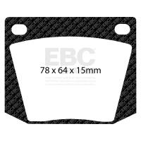 EBC 63-69 Ac Cobra 4.7 Redstuff Front Brake Pads - DP3169C