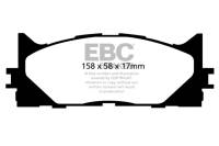 EBC 13+ Lexus ES300h 2.5 Hybrid Redstuff Front Brake Pads - DP31790C