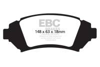 EBC 05 Buick Le Sabre (FWD) 3.8 (16in Wheels) Redstuff Front Brake Pads - DP31728C