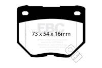 EBC 89-95 Nissan Skyline (R32) 2.6 Twin Turbo GT-R Redstuff Rear Brake Pads - DP3826C