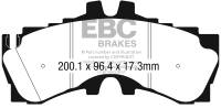 EBC 2018+ Lexus LC500 5.0L Redstuff Front Brake Pads - DP32323C