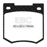 EBC 67-70 Ford Cortina 1.6 Yellowstuff Front Brake Pads - DP4106R