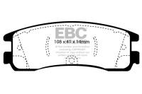 EBC 08-09 Buick Allure (Canada) 5.3 Yellowstuff Rear Brake Pads - DP41122R