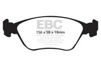 EBC 98-05 Volvo C70 2.3 Turbo T5 (16in Wheels) Yellowstuff Front Brake Pads - DP41362R