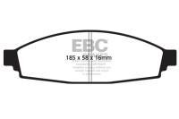 EBC 03-06 Lincoln Aviator 4.6 Yellowstuff Front Brake Pads - DP41675R