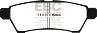 EBC 05+ Nissan Frontier 2.5 2WD Yellowstuff Rear Brake Pads - DP41746R