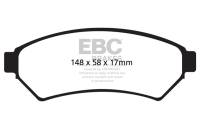 EBC 05-09 Buick Allure (Canada) 3.6 Yellowstuff Front Brake Pads - DP41727R