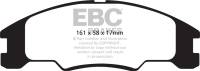 EBC 10-11 Ford Focus 1.6 Yellowstuff Front Brake Pads - DP41822R