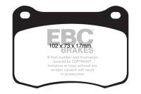 EBC 08+ Lexus IS-F 5.0 Yellowstuff Rear Brake Pads - DP41820R