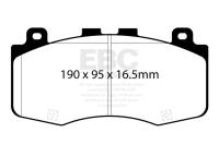 EBC 2018+ Jeep Grand Cherokee Trackhawk Yellowstuff Front Brake Pads - DP42400R