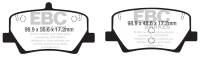 EBC 2018+ Volvo XC40 T4 Yellowstuff Rear Brake Pads - DP42366R