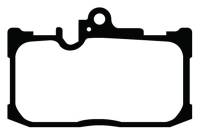 EBC 13+ Lexus GS350 3.5 F-Sport RWD Yellowstuff Front Brake Pads - DP43017R