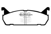 EBC 91-96 Ford Escort 1.8 Yellowstuff Rear Brake Pads - DP4828R