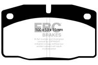 EBC 88-89 Pontiac Fiero 2.5 Yellowstuff Front Brake Pads - DP4325R