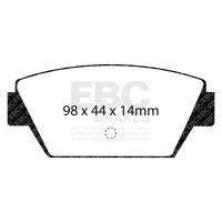 EBC 93-94 Eagle Talon 1.8 Yellowstuff Rear Brake Pads - DP4576R