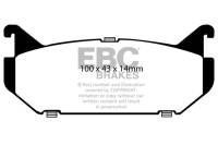 EBC 93-97 Ford Probe 2.0 16v Yellowstuff Rear Brake Pads - DP4972R