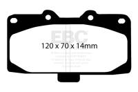 EBC 89-95 Nissan Skyline (R32) 2.6 Twin Turbo GT-R Bluestuff Front Brake Pads - DP51200NDX