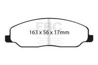 EBC 05-10 Ford Mustang 4.0 Bluestuff Front Brake Pads - DP51740NDX