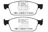 EBC 12-18 Ford Focus ST Bluestuff Front Brake Pads - DP52145NDX