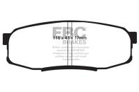 EBC 08+ Lexus LX570 5.7 Greenstuff Rear Brake Pads - DP61816