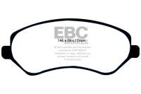 EBC 04-07 Chrysler Town & Country 3.3 Rear Drums Greenstuff Front Brake Pads - DP61612