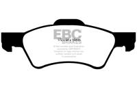 EBC 01-07 Chrysler Town & Country 3.3 Rear Rotors Greenstuff Front Brake Pads - DP61613
