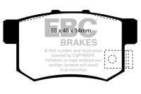 EBC 02-04 Honda CR-V 2.4 Greenstuff Rear Brake Pads - DP6781/2