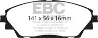 EBC 2020+ Mazda CX-30 2.5L Greenstuff Front Brake Pads - DP62185