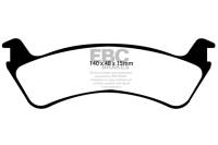 EBC 00-02 Ford Explorer Sport 4.0 2WD (Phenolic Pistons) Extra Duty Rear Brake Pads - ED91130